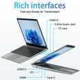 thumbnail image 2 of 15.6in Windows 11 Pro Laptop, 8GB DDR4 512GB SSD Computer, Intel Celeron, 1920*1080 IPS Screen, 2 of 11