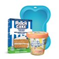 thumbnail image 1 of Pooch Cake Basic Starter Pack Plus - Peanut Butter Cake Mix and Peanut Butter Ice Cream Mix, 1 of 9