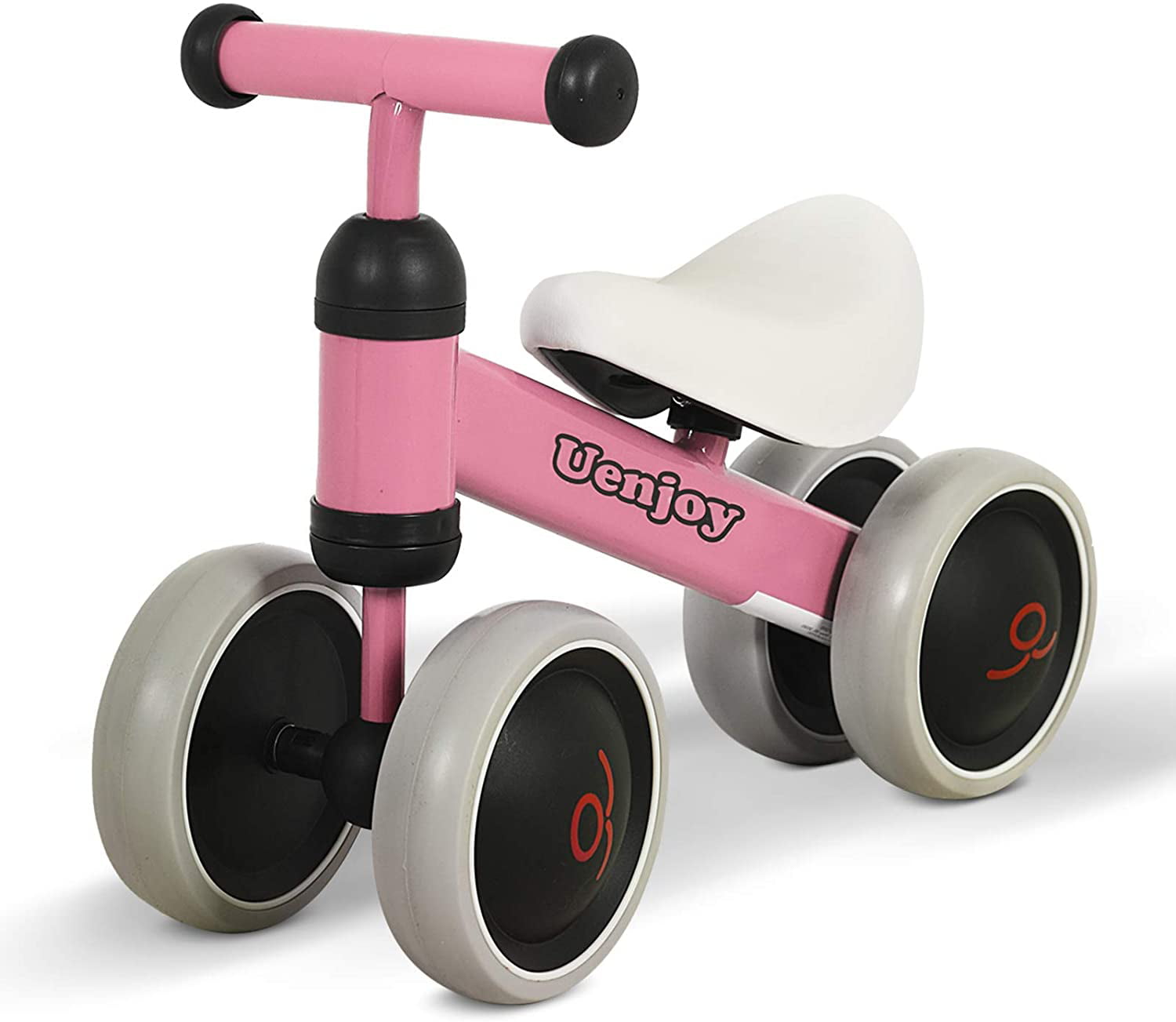 Baby Balance Bike Bicycle Mini Children Walker Toddler Toys Rides No-Pedal Pink 