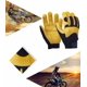 thumbnail image 4 of Guantes cálidos Guantes de invierno Guantes de cuero de media piel de venado Guantes de equitación Guantes de fitness para motocicleta Guantes deportivos al aire libre para motocicleta, Amarillo L, 4 of 5