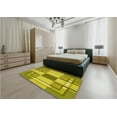 thumbnail image 4 of Ahgly Company Indoor Rectangle Patterned Rubber Ducky Yellow Area Rugs, 5' x 8', 4 of 6