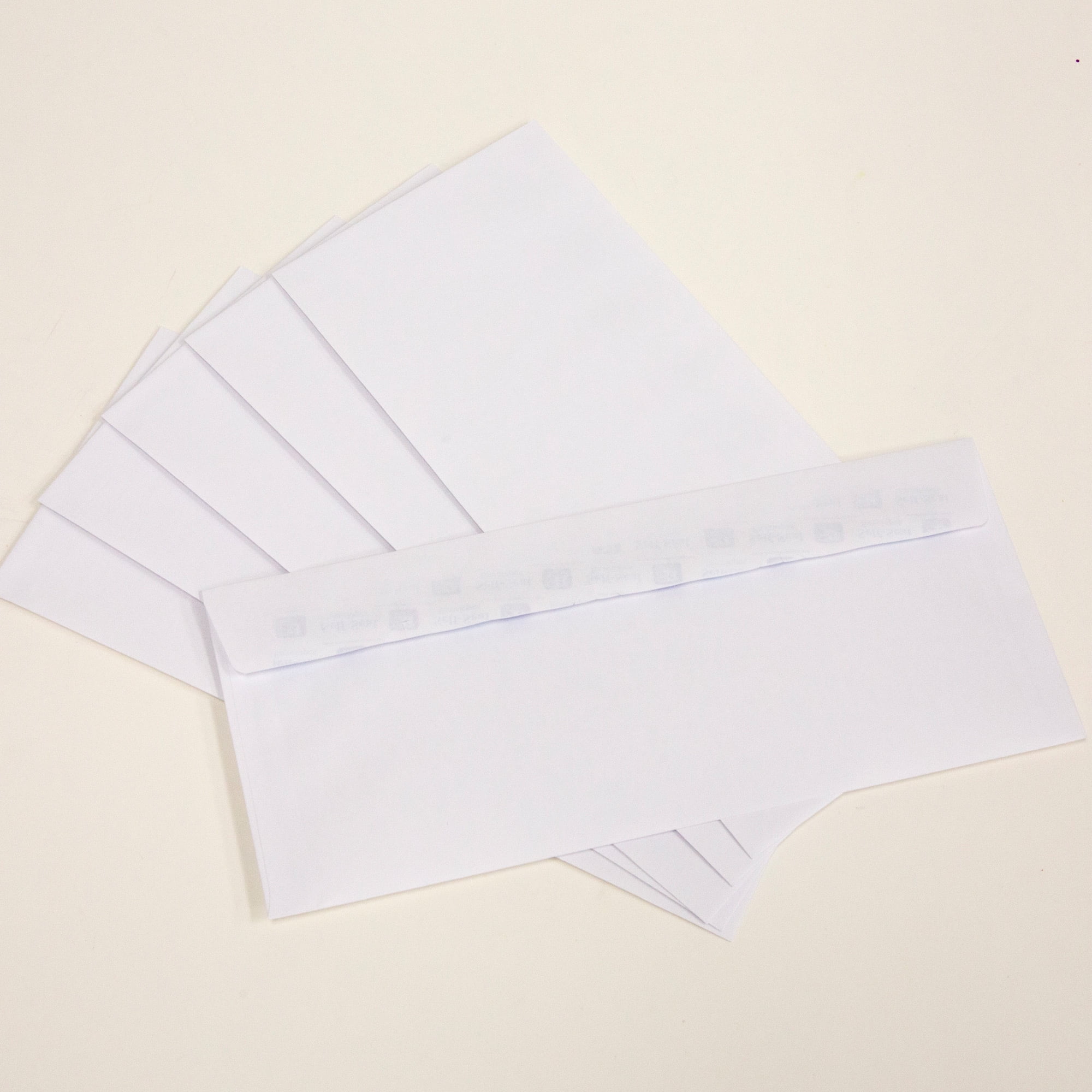 BAZIC Self Seal White Envelope 4 1/8" x 9 1/2" #10 Mailing Envelopes, 960-Count