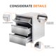 thumbnail image 4 of Cajones para Cocina Exterior con Portarollo de Papel, Cajones de Acero Inoxidable de 18" Ancho x 23" Alto x 23" Profundidad, Montaje Empotrado para BBQ, 4 of 7