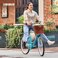 Viribus Beach & City Cruiser Bike 26 Inch Women's Comfort Bike with