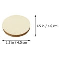 thumbnail image 2 of WEAVILUX Wood Craft Supplies 50 Pieces Beige Wood Pieces for Projects and Woodworking Crafts, 2 of 8