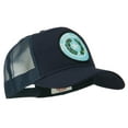 thumbnail image 5 of Texas State Seal Patched Cotton Twill Mesh Cap - Navy OSFM, 5 of 5