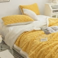 thumbnail image 3 of YAOMOBB Thick Sherpa Blanket Double Layer Sherpa Blanket Thick Warm Soft Plush Winter Bed Office Air Conditioning Throw, 3 of 7