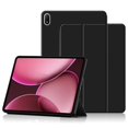 thumbnail image 1 of For Oppo Pad 4 Pro Case PU Leather TPU Back Trifold Stand Tablet Cover - Grey, 1 of 5