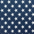 thumbnail image 2 of Lillycraft White Stars on Navy PolyCotton Fabric 60 Inch Wide and Sold By the Yard, 2 of 5