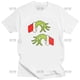 thumbnail image 1 of Feliz Navidad beber dibujos animados Grinches camiseta mujer Palma impresa camiseta hombres clásico cuello redondo patrón suelto camisa regalo Tops, 1 of 4