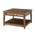 thumbnail image 4 of Manor Park Farmhouse Plank Style Coffee Table, Barnwood, 4 of 7