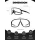 thumbnail image 5 of Gafas de Sol Fotocromáticas ROCKBROS con Protección UV400 para Hombre y Mujer, 5 of 6