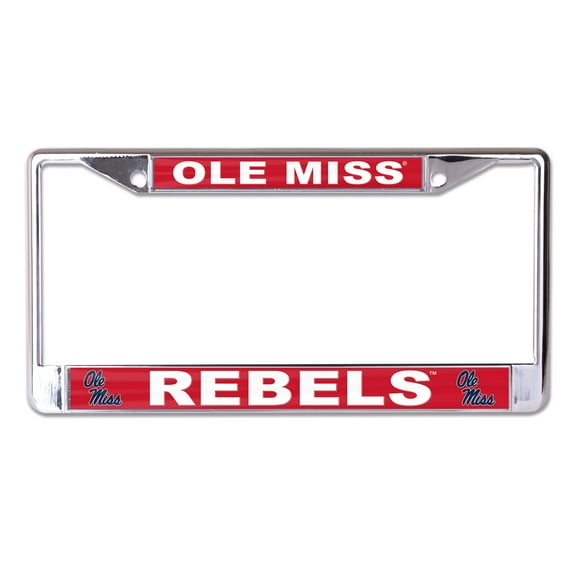 WinCraft Ole Miss Rebels S/L Metal License Plate Frame