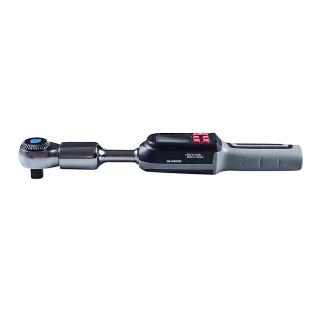 Digital Torque Wrench Interchangeable Head 1/4 3/8 1/2 Inch 0.3-135Nm, Accuracy ±2%, Preset Ratchet, Bike Car Repair Tool ,Easy Operate