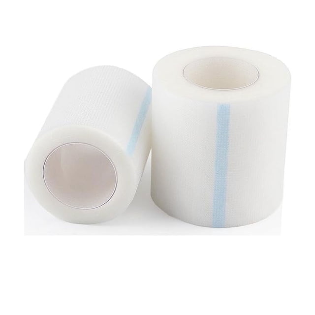 EcoNesxp 6 Rouleaux de Ruban Médical Transparent 2 Pouces Bandage Médical Sans Latex x Transparent