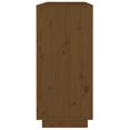 thumbnail image 2 of vidaXL Buffet Miel Brun 110x34x75 cm Pin Massif, 2 of 5