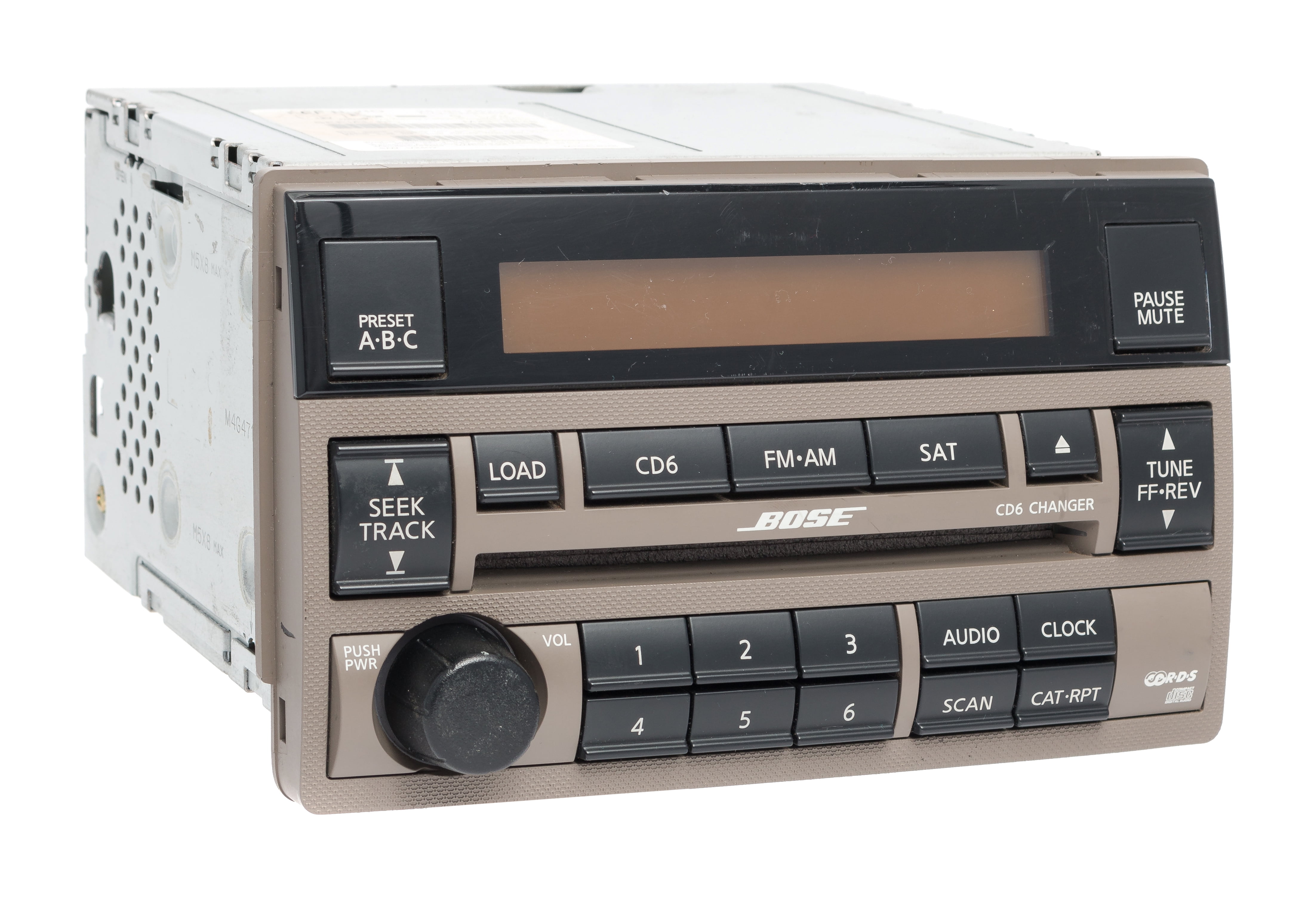 Restored 2005-2006 Nissan Altima AM FM Radio Receiver 6 Disc CD Player Part ID 28185ZB20C (Refurbished)