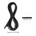 thumbnail image 2 of Uxcell 10Ft Speed Jump Rope Replacement Cable 4.5mm Professional Skipping Rope Replacement Black 4 Pack, 2 of 6
