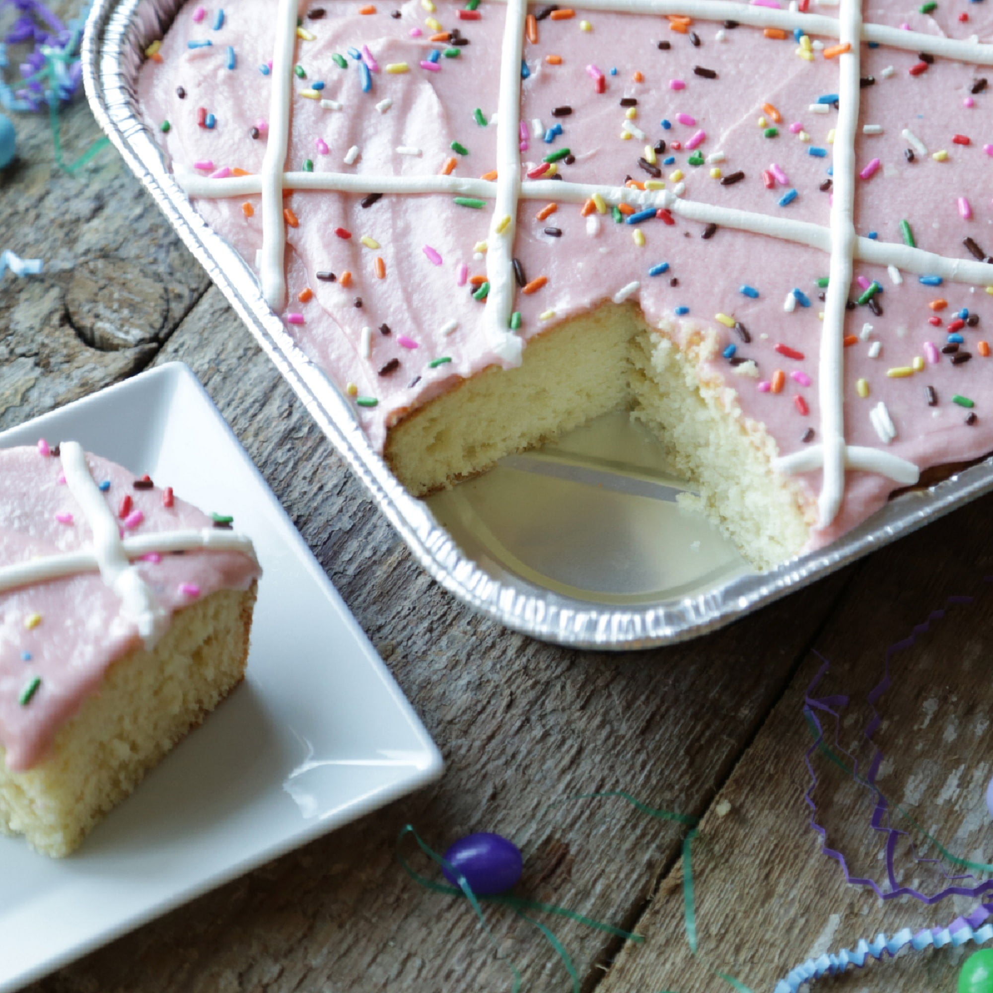 EZ Foil Cake Pans, 13x9 Inch, 3 Count