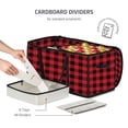 thumbnail image 4 of Caja de almacenamiento para adornos navideños ZOBER Stores 128 adornos, 4 of 8