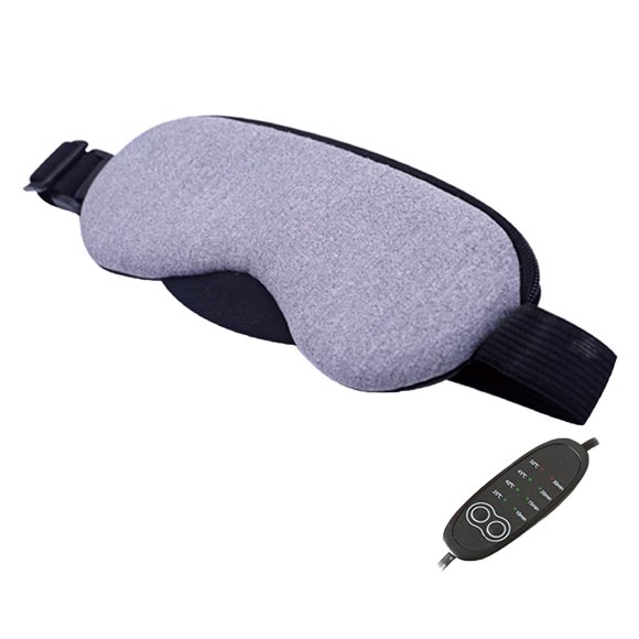 Yeacher Heated Eye USB Electric Steam Warm Eyes Blindfold with Ice Bag Lavender Herbal Bag for Eye Puffiness Dry Eye Styes Tired Eyes Chalazion Sleeping with Time and Temperature Control