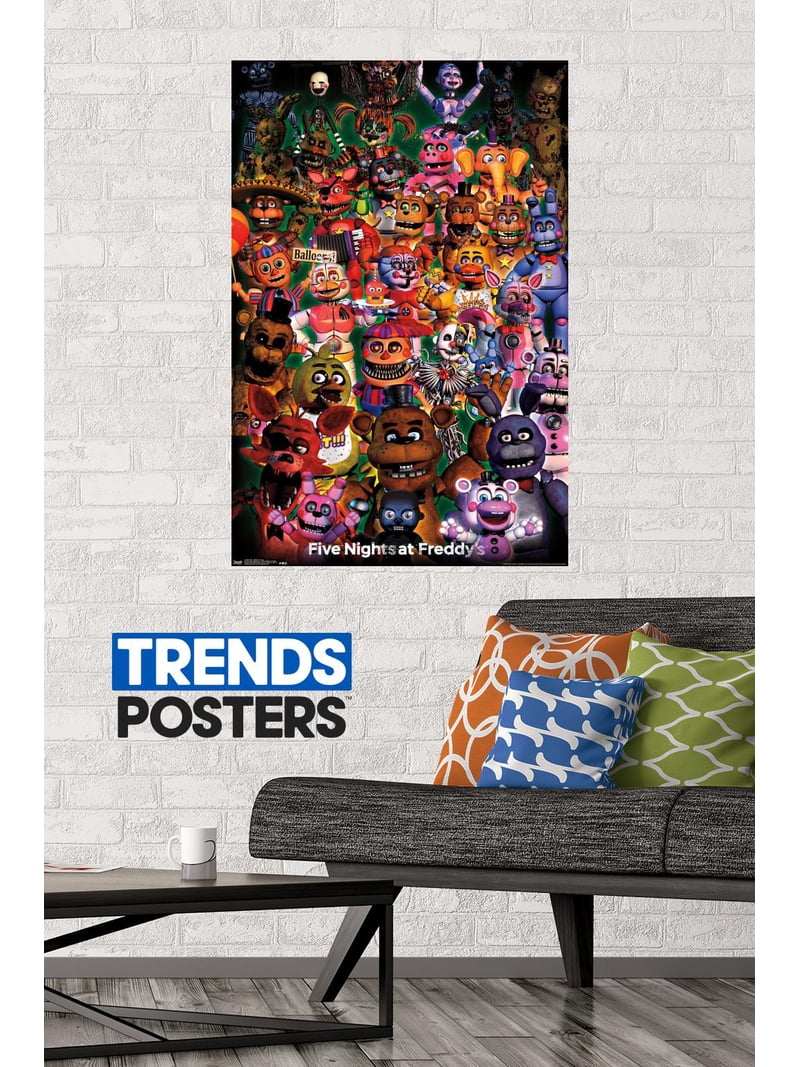 Five Nights at Freddy's - Ultimate Group Wall Poster, 22.375