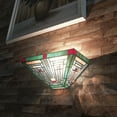 thumbnail image 4 of RADIANCE Goods Tiffany-Style 1 Light Mission Indoor Wall Sconce 12" Wide, 4 of 5
