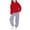 Red, variant on vdgthytj Unisex Kids 2 Piece Sweatsuits Hooded Sweatshirts and Jogger Pants Solid Fall Winter Athleisure Outfits(12-13Years,White)