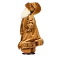 thumbnail image 7 of Vickerman 24" Mocha Velvet Santa Doll with Stand. This santa has glasses, stand is removeable., 7 of 7