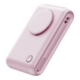thumbnail image 1 of Ventilador de cinturón portátil, potente, práctico, fácil de llevar, tamaño de bolsillo, 3 velocidades, para granjas, senderismo, escalada, equitación rosa, 1 of 8