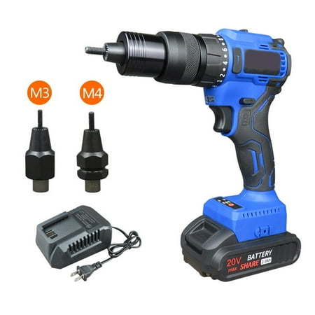 

Goodhd Cordless Riveting Nut tool Automatic Electric Riveting Nut Machine With Battery