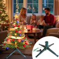 thumbnail image 3 of Musical Rotating Christmas Tree Stand, Adjustable Christmas Tree Stands with Remote Control Music, Artificial Christmas Tree Stand for Up to 8 FT 100 LB Tree, 3 of 8