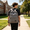 thumbnail image 4 of FEOLGEHLY Work Backpack, Laptop Backpack for Women Men, Travel Backpack, Daypack Hiking Backpack with Compartment, College Backpack, Under 5$, Large Backpack for Travel Commute (B), 4 of 10