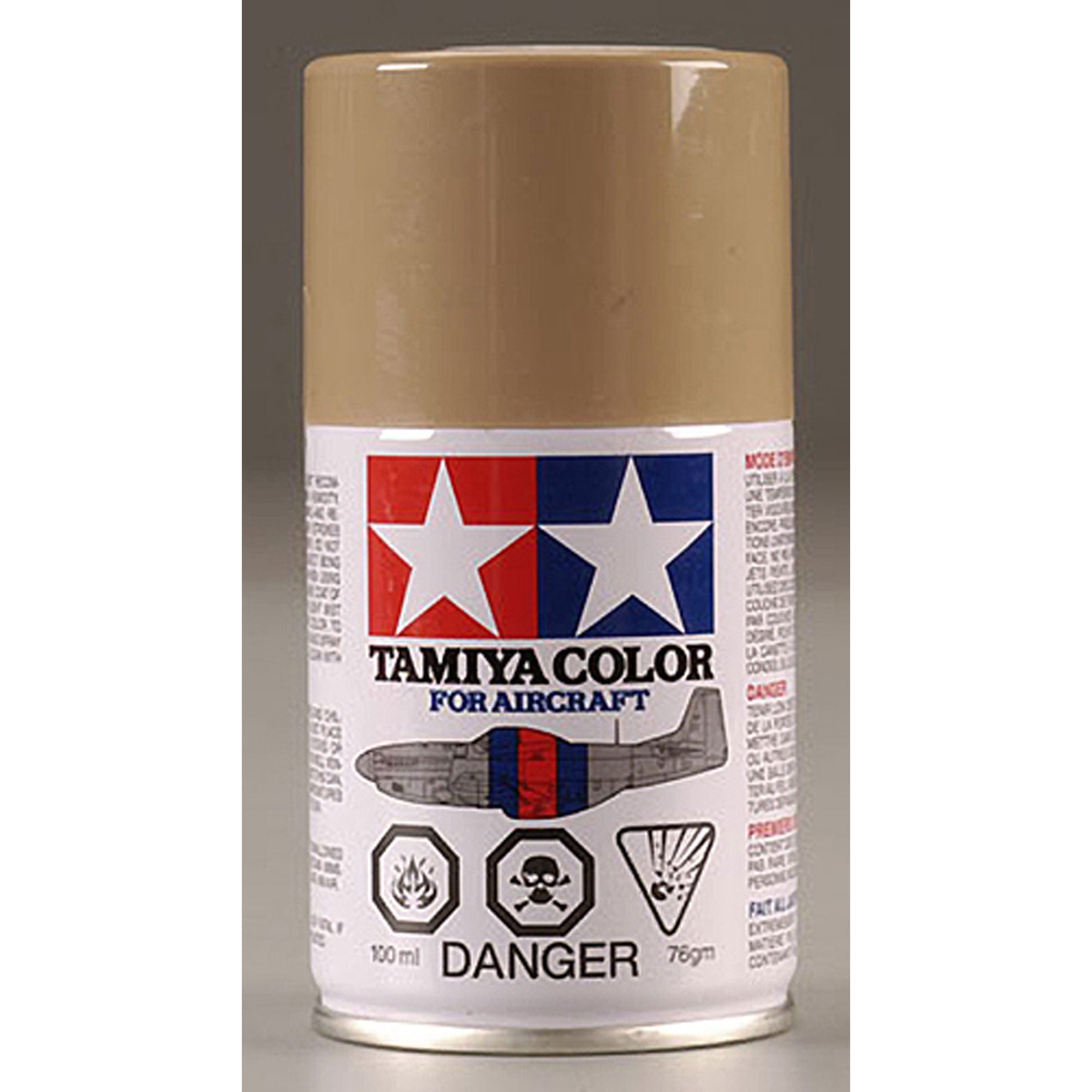 Tamiya America, Inc Aircraft Spray Paint AS-15 Tan (USAF) 100ml, TAM86515
