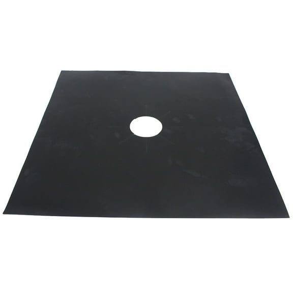 WHAMVOX Reusable NonStick Oven Liner for Gas Hob Protector Sheets Black Suitable for All Sizes