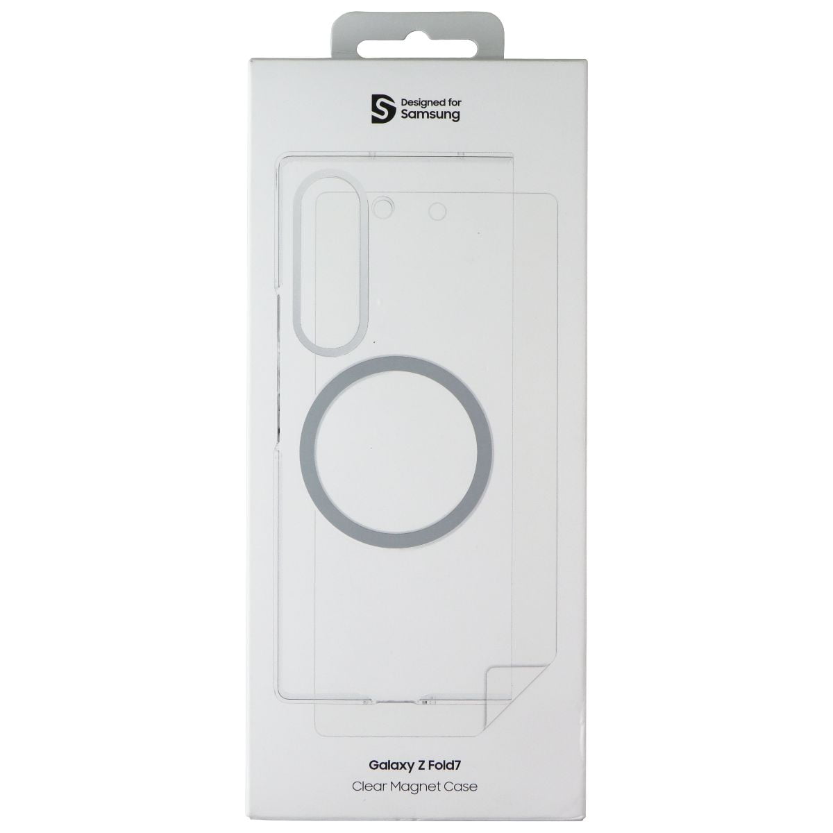Samsung Official Clear Magnet Case and Film for Galaxy Z Fold7 - Transparent
