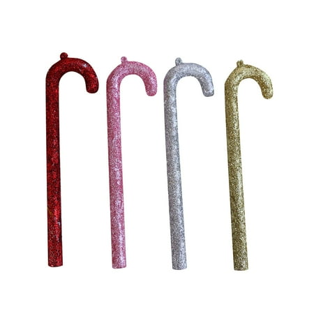 

Cuoff Christmas Decorations Room Decor Acrylic Christmas Candy Plastic Lollipop DIY Decoration Candy Cane Christmas Tree Decoration Pendant