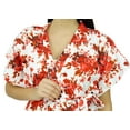 thumbnail image 6 of Bimba Delivery Maternity Gown Caftan Maxi, Front & Back Button Kaftan Dress, 6 of 7