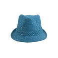 thumbnail image 2 of Top Headwear Womens Glitter Sparkle Fedora Hat - Turquoise, 2 of 4