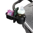 thumbnail image 4 of Portavasos 3 en 1 para cochecito con bandeja para refrigerios y soporte para teléfono, portavasos universal antideslizante y soporte para teléfono para cochecito, bicicleta, silla de ruedas, anda, 4 of 5