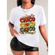 thumbnail image 1 of Camisetas con gráficos clásico para mujeres y adolescentes y niñas, playera de verano con estampado estéticoCheerful Western Cowboy Hat Flower Graphic Short Sleeves Sports Tee, Round Neck Workout Ca, 1 of 8