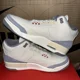 thumbnail image 2 of NEW N I-K-E A i r-Jor-dan Retro 3 “Muslin” NBY DH7139 100 Men Size 8.5, 2 of 6