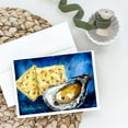 thumbnail image 2 of Oysters Two Crackers Greeting Cards Pack of 8 7 in x 5 in, 2 of 3