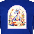 thumbnail image 4 of Inktastic Bookworm Dragon Book Lover Long Sleeve Youth T-Shirt, 4 of 5