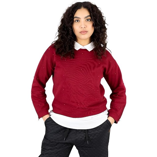 SANAE DESIGN Adaptive Clothing Dolman Sleeve Sweatshirt with Full Back Zipper Closure