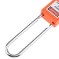 thumbnail image 4 of Candado de Seguridad Zulema Con Llave Grillete 3 Pulgadas Naranja, 4 of 8