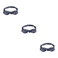 thumbnail image 2 of Redempat Stylish Hairband With Sweat Absorbent Features Stay Fresh And Fashionable Navy Blue 3Set, 2 of 6
