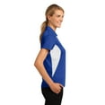 thumbnail image 3 of Sport-Tek ® Ladies Side Blocked Micropique Sport-Wick ® Polo. LST655, 3 of 6