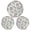Colorful, variant on Lyxbone 3 Pack Glitter Beach Ball 16" 12" Clear Confetti Pool Float for Summer Party