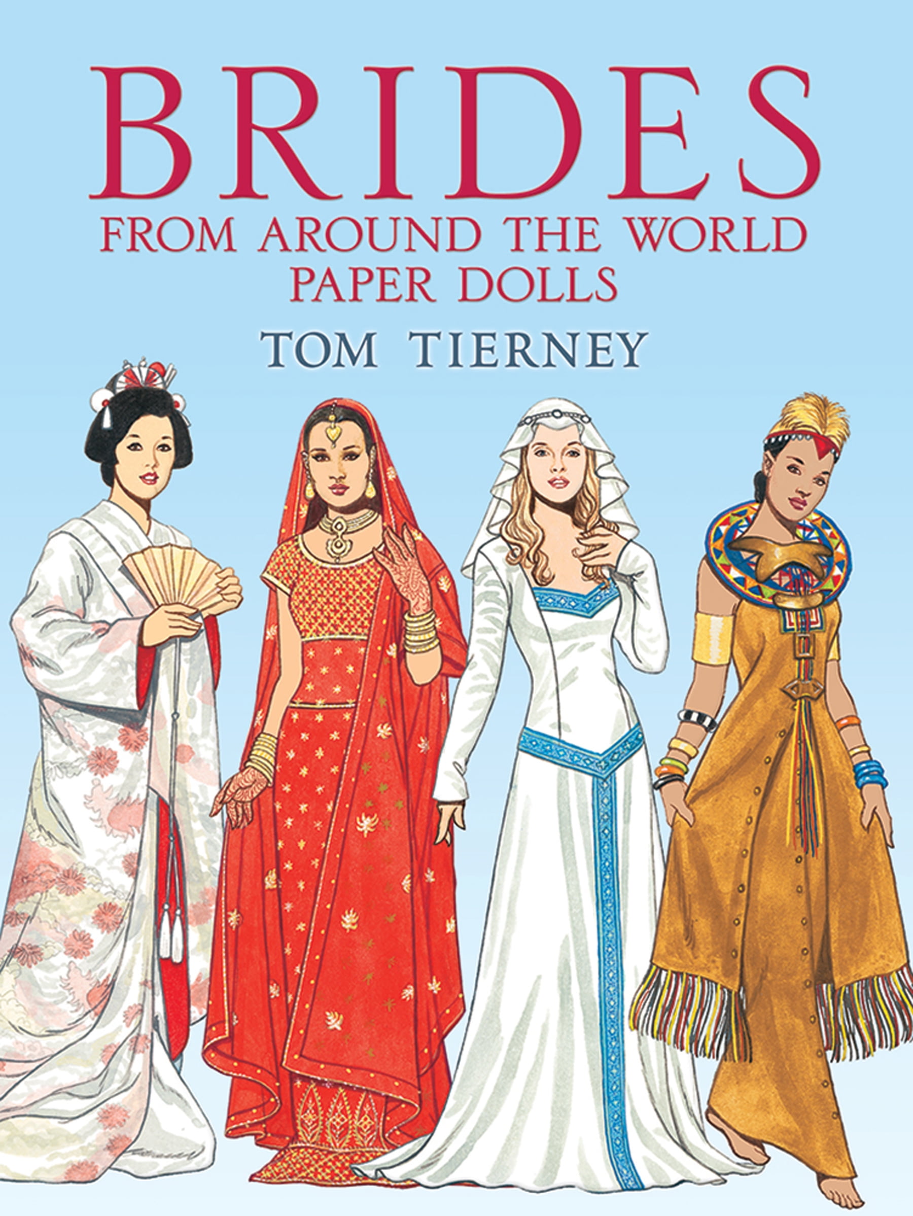 Dover Paper Dolls Brides from Around the World Paper Dolls (Paperback